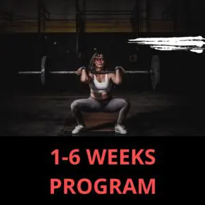 1-6 WEEKS PROGRAM